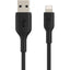 Belkin BoostCharge Lightning to USB-A Cable (2 meter / 6.6 foot Black)