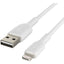 Belkin BoostCharge Lightning to USB-A Cable (2 meter / 6.6 foot White)