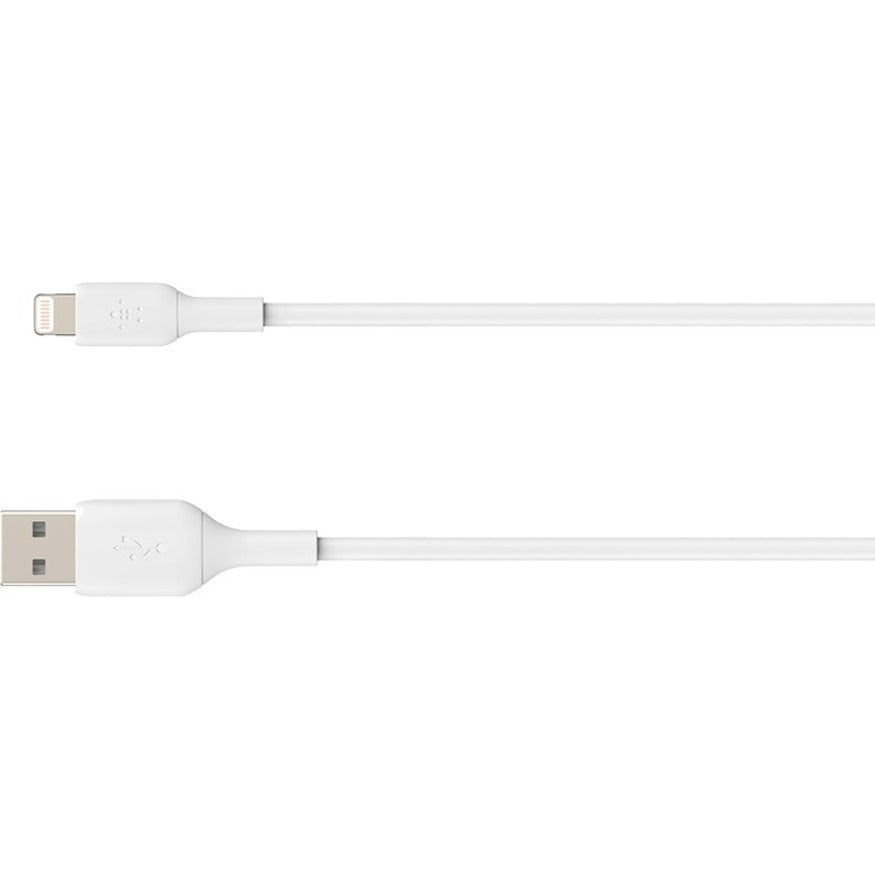 Belkin BoostCharge Lightning to USB-A Cable (3 meter / 9.9 foot White)