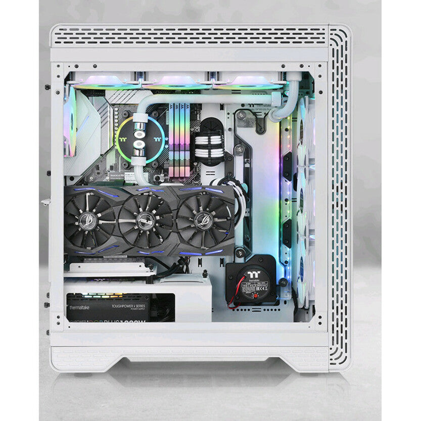 Thermaltake S500 Tempered Glass Snow Edition Mid-Tower Chassis