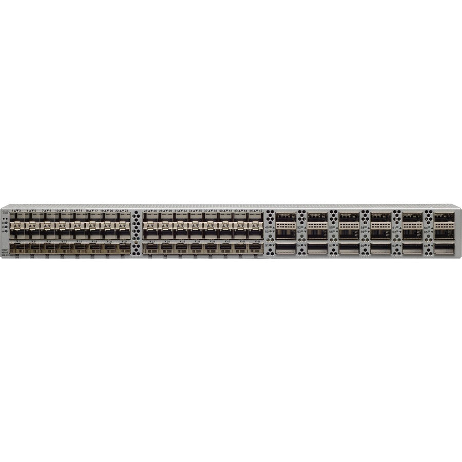 Cisco Nexus 9200 with 48p 10/25 Gbps and 18p 100G QSFP28