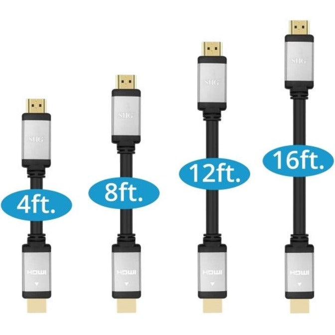 SIIG 4K High Speed HDMI Cable - 16ft