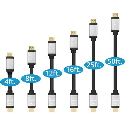 SIIG 4K High Speed HDMI Cable - 12ft