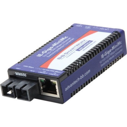 Advantech 10/100/1000Mbps Miniature Media Converter