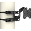 Chief Structural Column Adapter Wall Mount - Black - Landscape