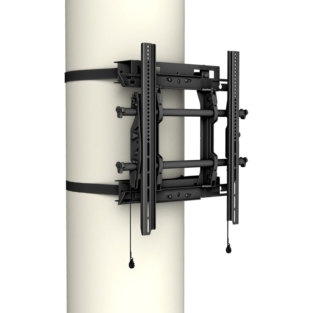 Chief Structural Column Adapter Wall Mount - Black - Landscape
