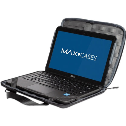MAXCases Explorer 4 Carrying Case for 11" to 13" Apple MacBook Air Chromebook MacBook Pro Notebook - Black