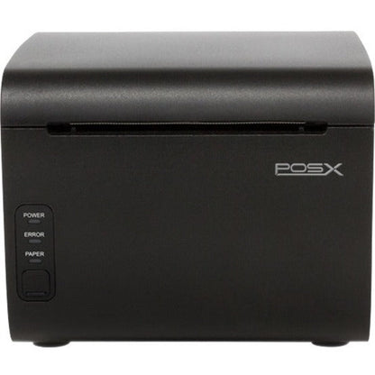 POS-X ION 911LB500100233 Thermal Transfer Printer - Monochrome - Receipt Print - USB - Serial - With Cutter - Black