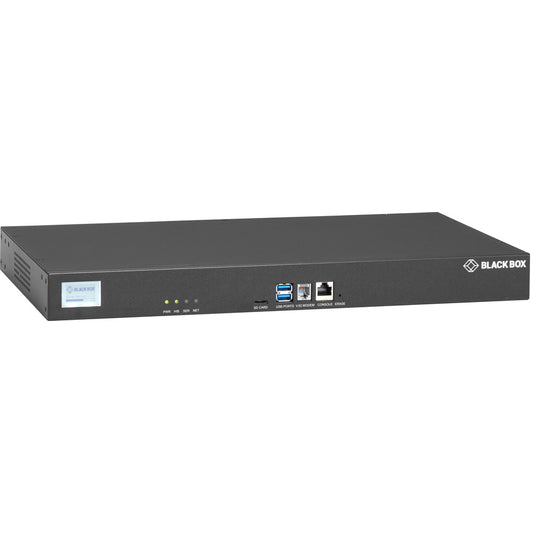 Black Box LES1700 Series Console Server - POTS Modem Dual 10/100/1000