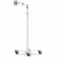 Compulocks Extended VESA Articulating Tablet Arm Rolling Stand - White - VESA compatible