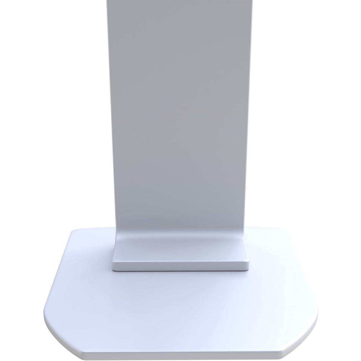 CTA Digital Premium Locking Sanitizing Station Stand (White)