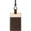 Moshi Vegan Leather Badge/ID Holder Oak Brown