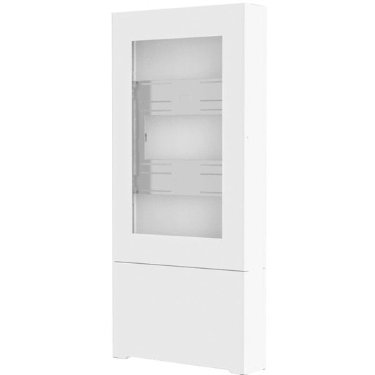 49IN PORTRAIT FLOOR KIOSK WHITE