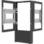 Chief Impact Floor Mounted Back-to-Back Kiosk Portrait 50