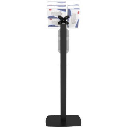 CTA Digital: Premium Thin Profile Sanitizing Station (Black)