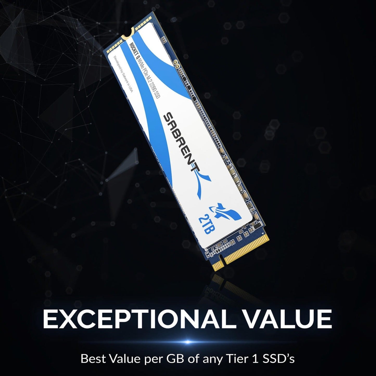 Sabrent Rocket Q SB-RKTQ-2TB 2 TB Solid State Drive - M.2 2280 Internal - PCI Express NVMe (PCI Express NVMe 3.0 x4)