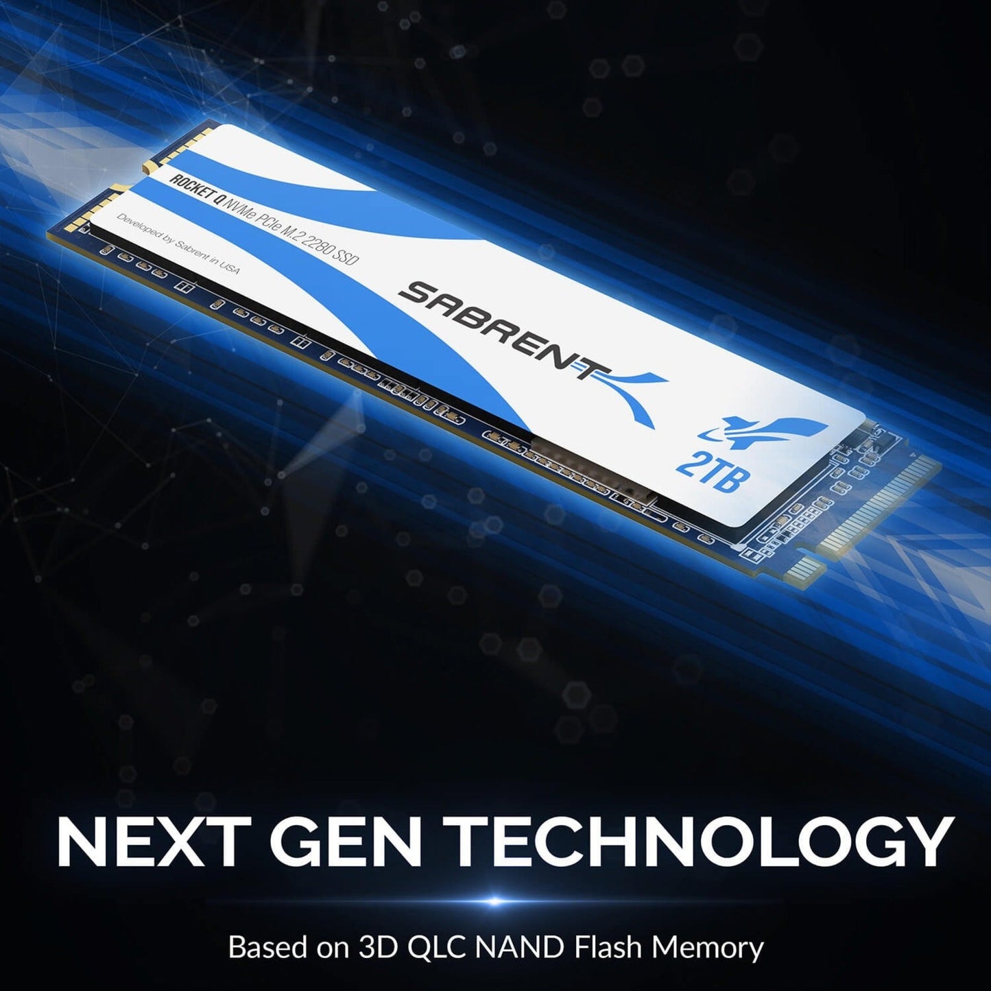 Sabrent Rocket Q SB-RKTQ-2TB 2 TB Solid State Drive - M.2 2280 Internal - PCI Express NVMe (PCI Express NVMe 3.0 x4)