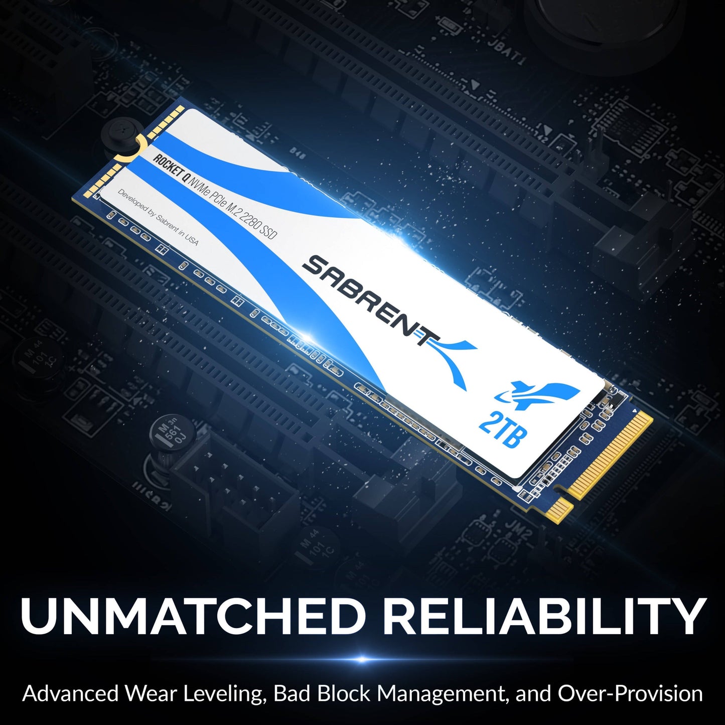 Sabrent Rocket Q SB-RKTQ-2TB 2 TB Solid State Drive - M.2 2280 Internal - PCI Express NVMe (PCI Express NVMe 3.0 x4)