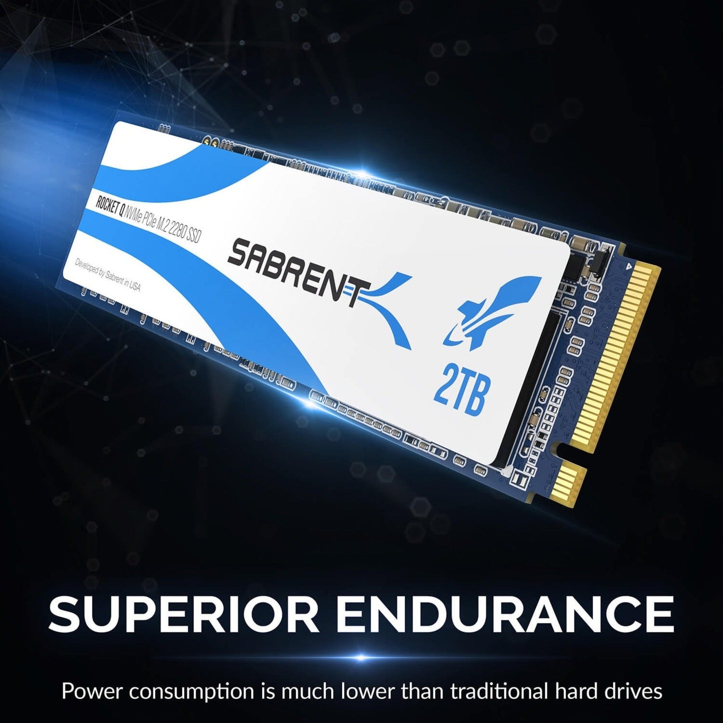 Sabrent Rocket Q SB-RKTQ-2TB 2 TB Solid State Drive - M.2 2280 Internal - PCI Express NVMe (PCI Express NVMe 3.0 x4)