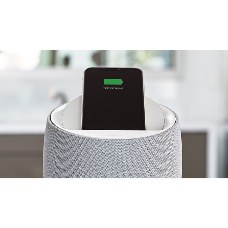 Belkin SOUNDFORM ELITE G1S0001TT-WHT Bluetooth Smart Speaker - Google Assistant Supported - White