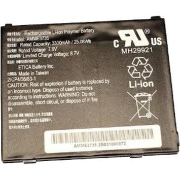 BATTERY PACK LI POLYMER 3300   