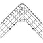 Tripp Lite Arc Buffer Link Span Kit for Wire Mesh Cable Trays (2 in. Tall)