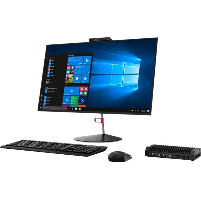 Lenovo ThinkCentre M90n-1 11AK000MUS Desktop Computer - Intel Core i3 8th Gen i3-8145U Dual-core (2 Core) 2.10 GHz - 8 GB RAM DDR4 SDRAM - 512 GB SSD - Nano