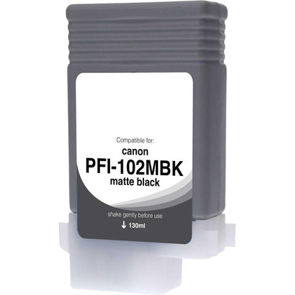 Clover Technologies Ink Cartridge - Alternative for Canon PFI-102 PFI-102MBK (0894B001AA) - Matte Black Pack