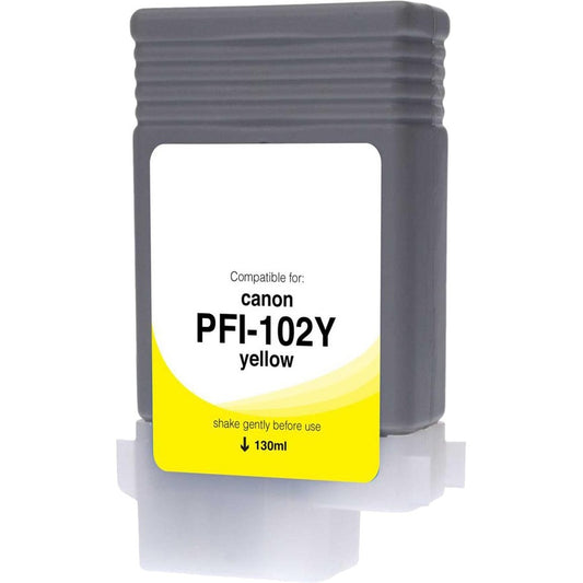 Clover Technologies Ink Cartridge - Alternative for Canon PFI-102 PFI-102Y (0898B001AA) - Yellow Pack