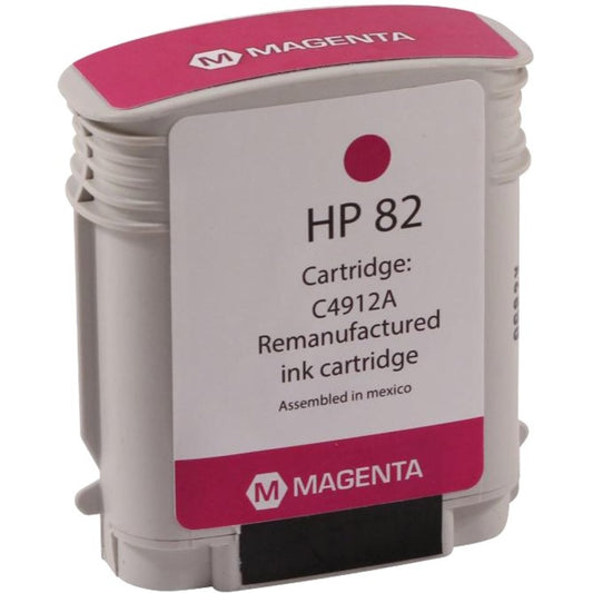 Clover Technologies Remanufactured High Yield Ink Cartridge - Alternative for HP 82 (C4912A) - Magenta Pack