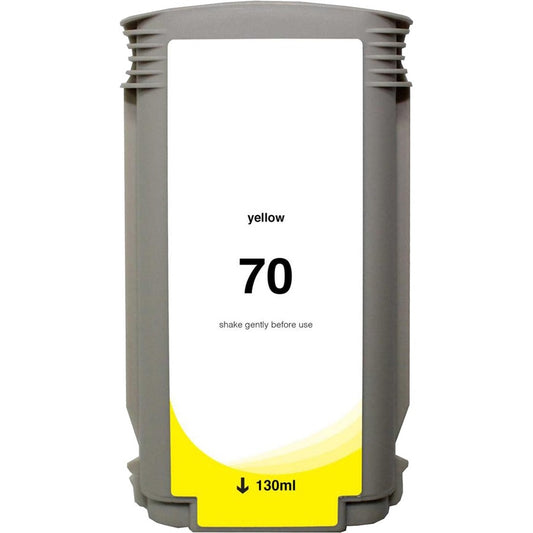Clover Technologies High Yield Ink Cartridge - Alternative for HP 70 (C9454A) - Yellow Pack