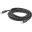 RJ-45 M/M PATCH CBL 30FT BLACK 