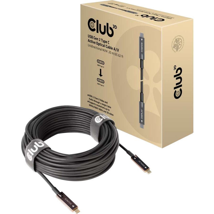 20M/65.62FT USB 3.2 C M-M      