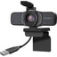Amcrest AWC201-B Webcam - 30 fps - Black - USB 2.0 - 1 Pack(s)