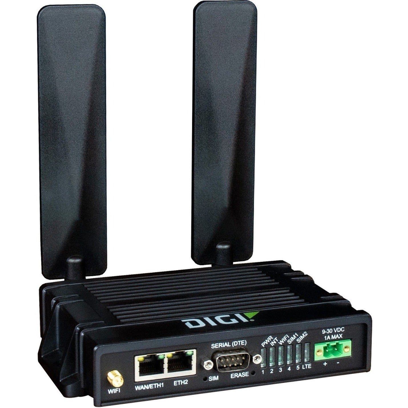 Digi IX20 Wi-Fi 5 IEEE 802.11ac 2 SIM Cellular Ethernet Modem/Wireless Router