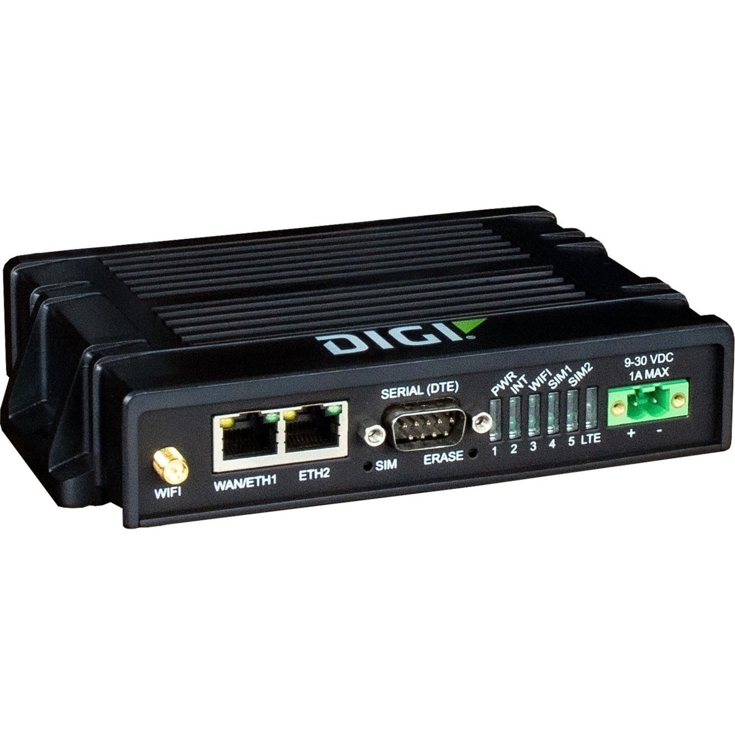 Digi IX20 Wi-Fi 5 IEEE 802.11ac 2 SIM Cellular Ethernet Modem/Wireless Router