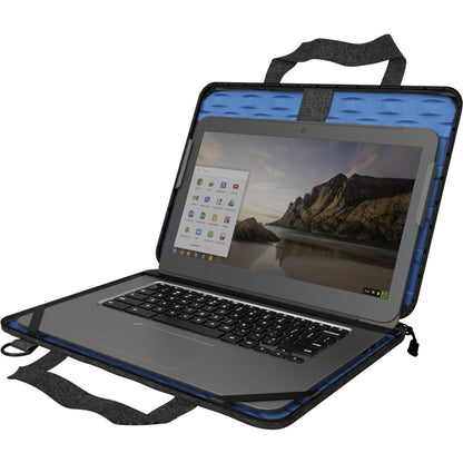MAXCases Explorer 4 Carrying Case (Briefcase) for 14" Chromebook Notebook - Black