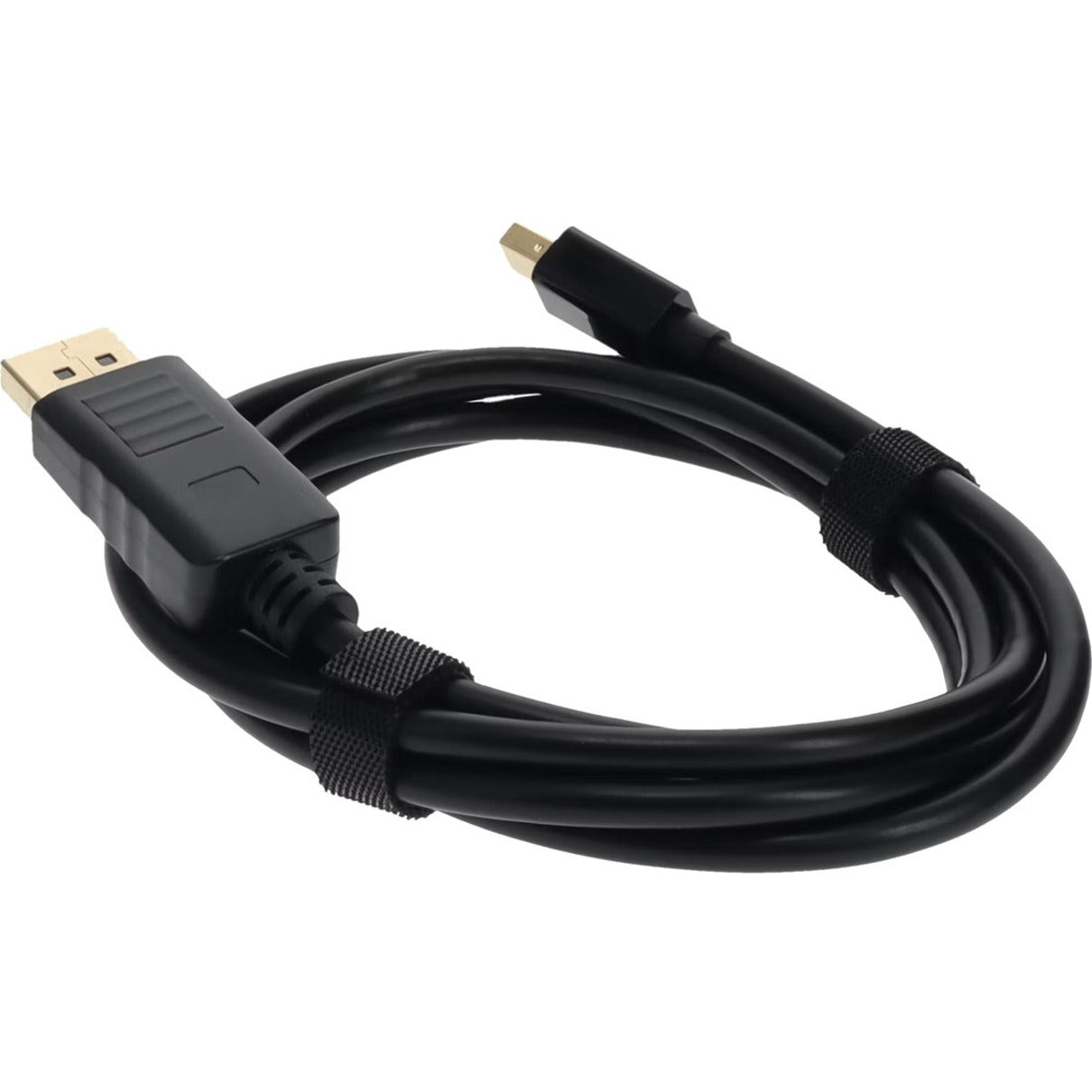 AddOn 3ft Mini-DisplayPort 1.1 Male to DisplayPort 1.1 Male Black Cable