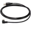 2M USB 2.0 M/MALE BLACK CABLE  