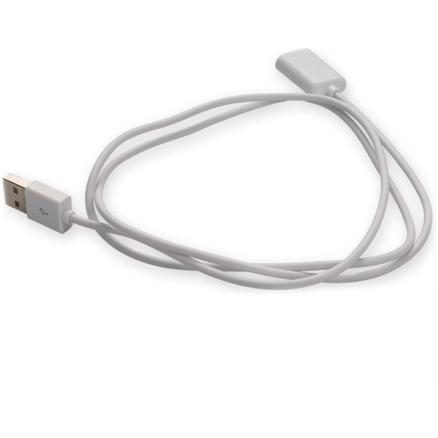 AddOn 1m USB 2.0 (A) Male to USB 2.0 (B) Male White Cable