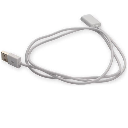 AddOn 2m USB 2.0 (A) Male to USB 2.0 (B) Male White Cable