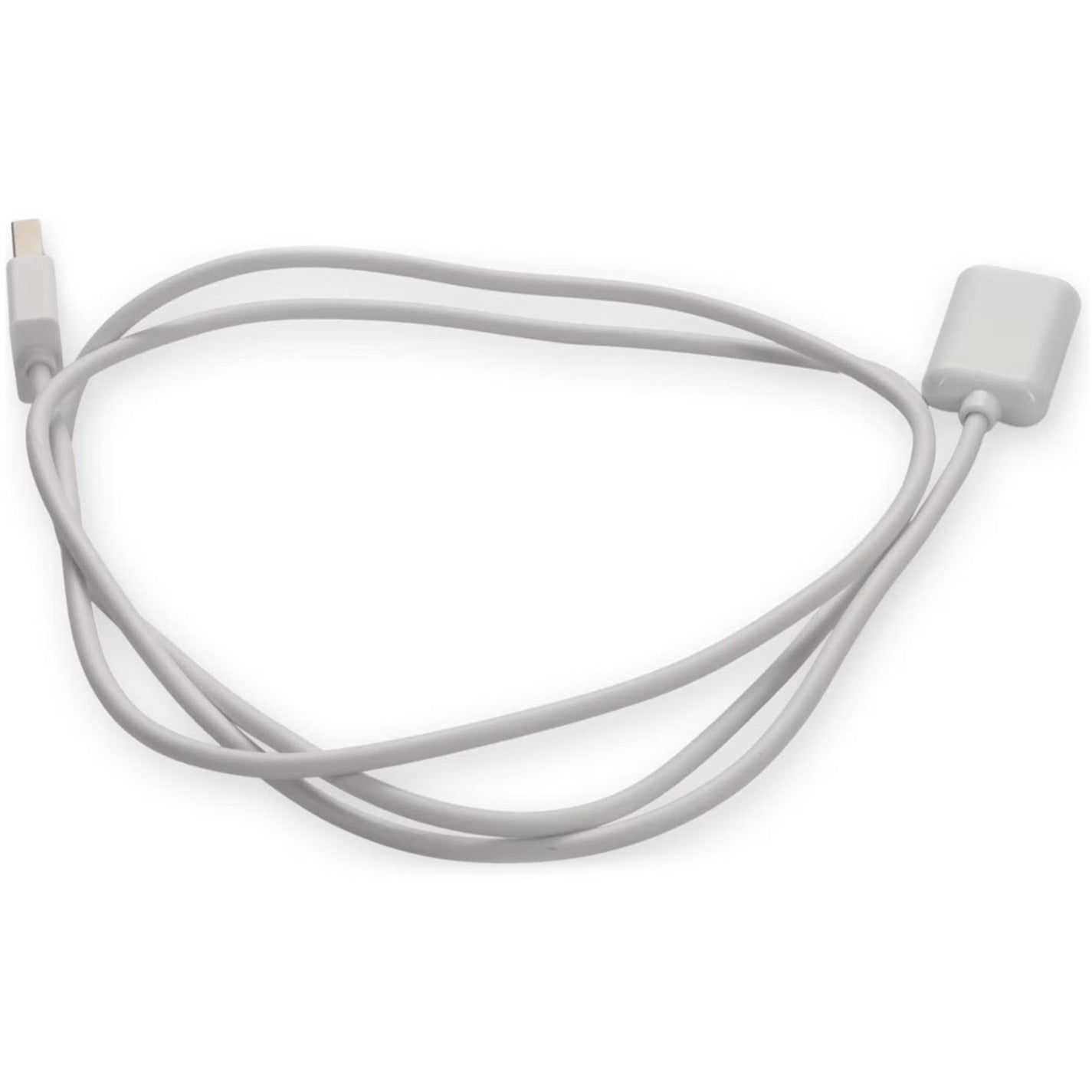 AddOn 3m USB 2.0 (A) Male to USB 2.0 (B) Male White Cable