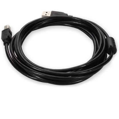 AddOn 3m USB 2.0 (A) Male to USB 2.0 (B) Male White Cable