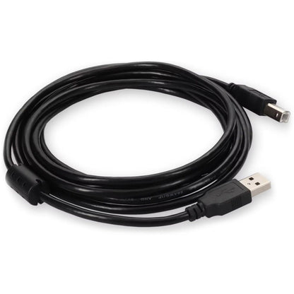AddOn 3m USB 2.0 (A) Male to USB 2.0 (B) Male White Cable