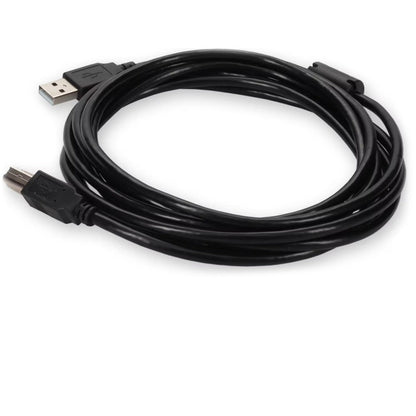 AddOn 3m USB 2.0 (A) Male to USB 2.0 (B) Male White Cable