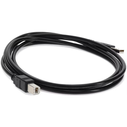 AddOn 9m USB 2.0 (A) Male to USB 2.0 (B) Male Black Cable
