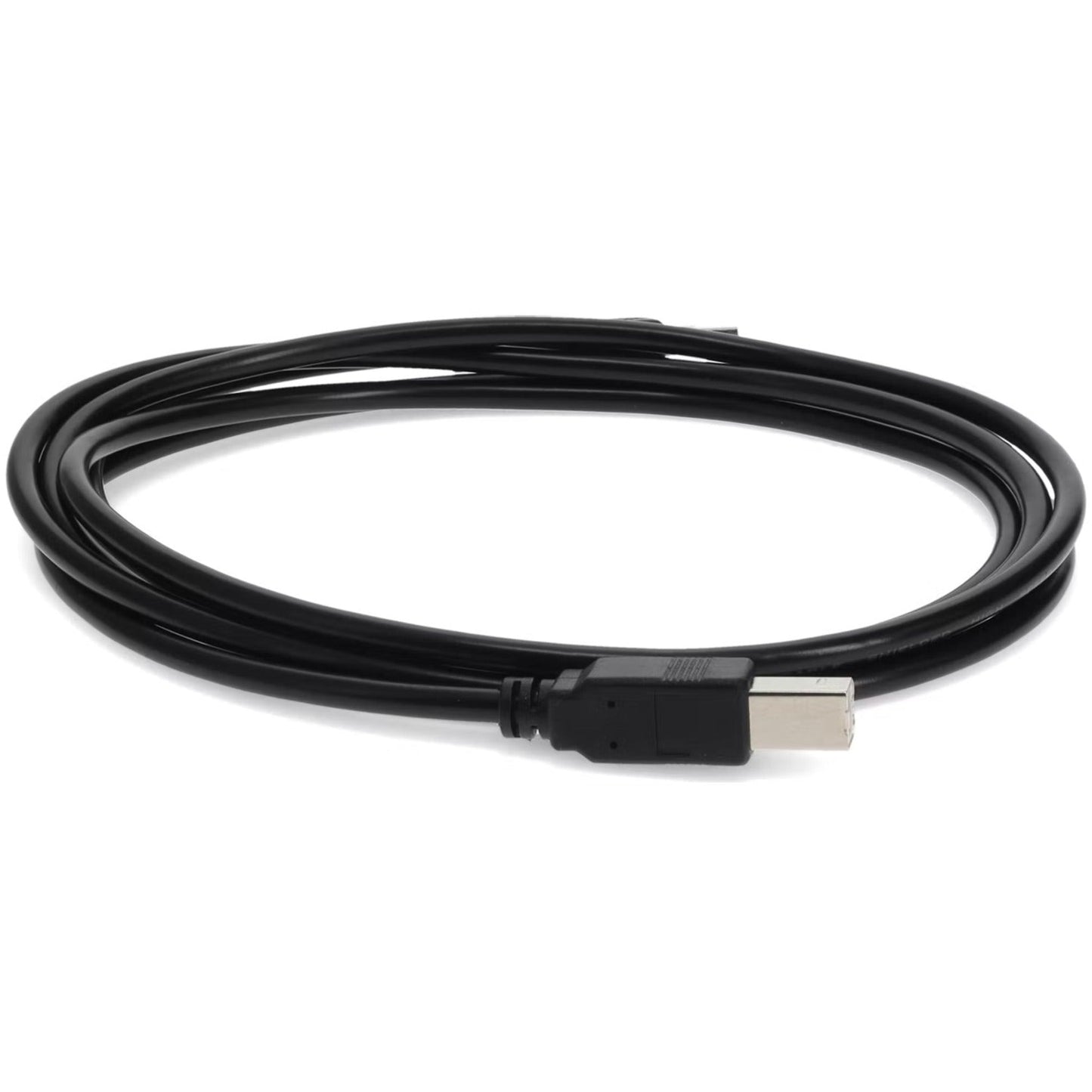 AddOn 9m USB 2.0 (A) Male to USB 2.0 (B) Male Black Cable