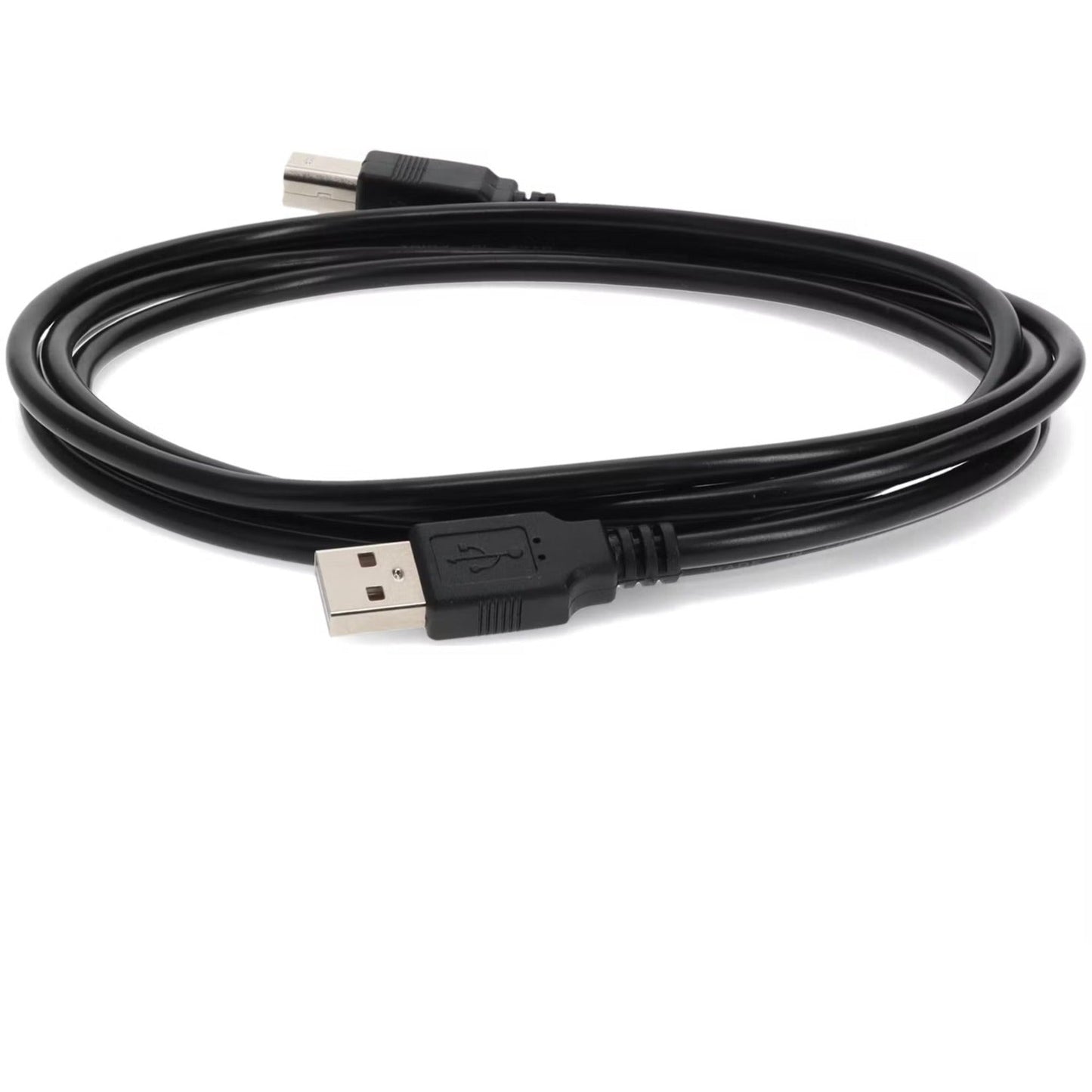 AddOn 9m USB 2.0 (A) Male to USB 2.0 (B) Male Black Cable