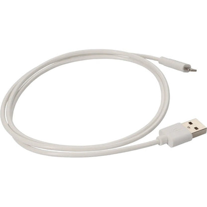 AddOn 1.0m (3.3ft) USB 2.0 (A) Male to Lightning Male White Cable