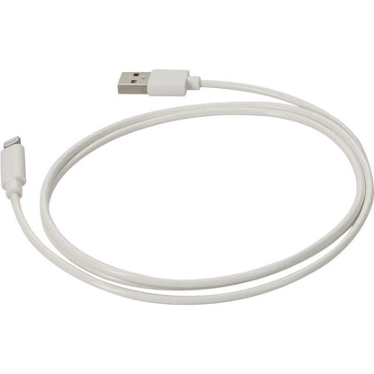 AddOn 1.0m (3.3ft) USB 2.0 (A) Male to Lightning Male White Cable